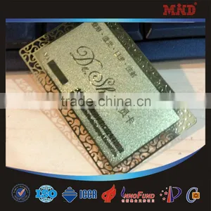 MDM5 HQ Customized Laser Cut Blank Metal Business Card Quality Choice thumbnail-1