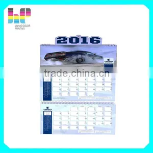 Flexiable Wire-o Binding Calendar Printing in Factory thumbnail-1