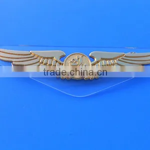 Airline Tail Logo Emirates Airline Wing Badges With Screw and Nut thumbnail-1
