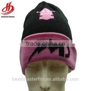 Custom Jacquard Knitted Beanie thumbnail-3