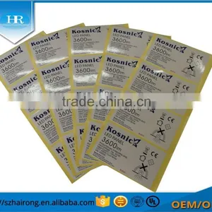 High Quality Custom Synthetic Paper Label Film thumbnail-1