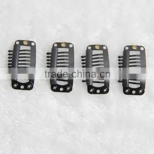 Hair Accessories U-shape Metal Clip For Hair Extension T-type Clips For Clip Hair Extension 6-10Teeth Metal Clips Hair Extension thumbnail-4