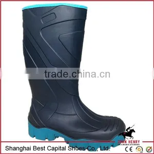 Pvc Rain Boots for Menashion  Waterproof Steel Toe Touch Work Boot 8 Inch Waterproof Hunting Boot thumbnail-1