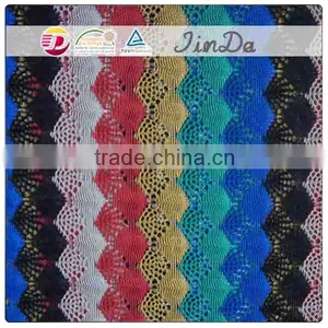 Beatiful Colorful Yarn Dyed Crochet Lace Design thumbnail-1