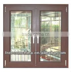 Wood Grain Aluminium Extrusion Profile for Window and Door thumbnail-1