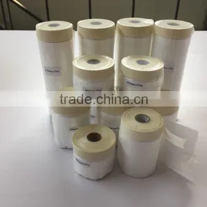 Pre-taped Plastic Masking Film thumbnail-1