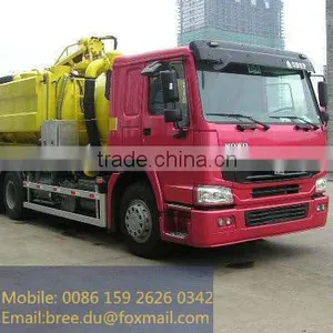15 Ton New Vacuum Suction Sewage Truck for Wastewater Collection thumbnail-1