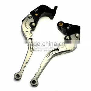 BJ-LS-009 High Quality 3D CNC Adjustable Folding Aluminum Motorcycle Brake Lever for Kawasaki Z1000SX/NINJA 1000/Tour thumbnail-3