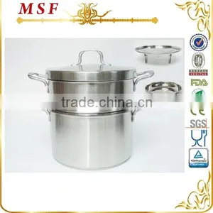 MSF 2-3 Layer Stainless Steel Dim Sum Steamer thumbnail-1