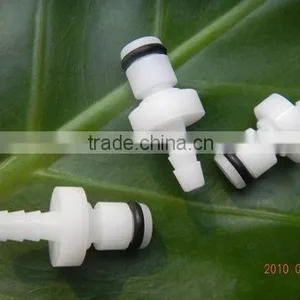 1/8" POM NBR Small Plastic Quick Disconnect Plug thumbnail-1