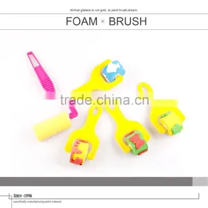 Hot Selling Kids Paint Sponge Brush Roller Foam Brush Quality Choice thumbnail-5