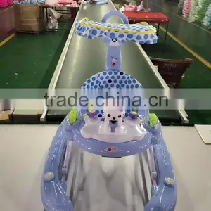 KAISHUN BRAND Factory Sales Safe Softextile New Model Baby Walker With Removable Musical Box thumbnail-5
