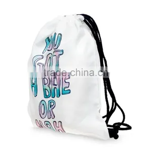 Hot Sale Full Printing Wholesale Hemp Bag Drawstring thumbnail-2