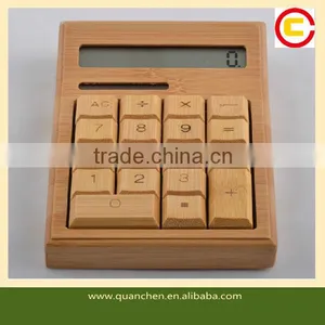 Natural Eco-friendly Bamboo Citizen Calculator thumbnail-1