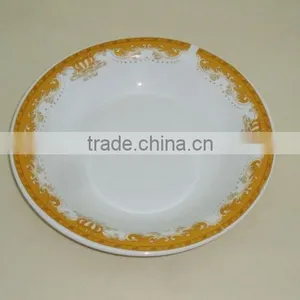 Cheap Porcelain Edge Fold Dinner Plate for India and Africa Market thumbnail-3