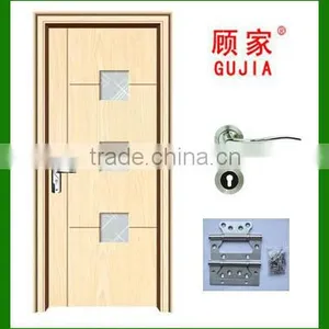 Interior PVC MDF Wooden Glass Doors thumbnail-1