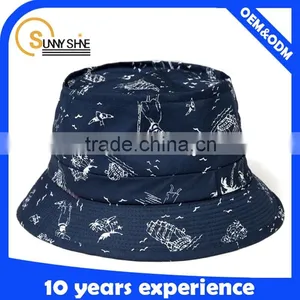 Custom National Characteristics Printed Bucket Hats Custom Floral Bucket Wholesale thumbnail-4
