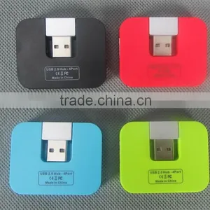 Computer Mini Square Slim Usb 2.0 Hub 4 Port thumbnail-5