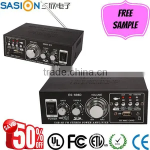 SASION Korea Car Amplifier ES - 698D Stereo Amplifier Professional Power Amplifier thumbnail-1