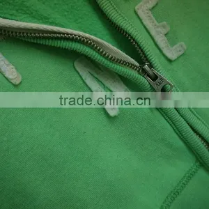Freshing Green Girl's Longsleeves Cheap Hooded Sweatshirts Hoodie Wholesale thumbnail-4