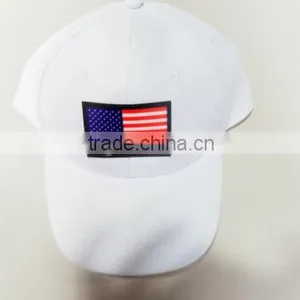 EL USA Flag Cap,el White Cap thumbnail-1