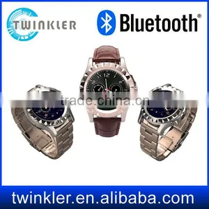 1.5" LCD Touch Screen Wireless Silver Bluetooth Smartwatch in Android System thumbnail-1