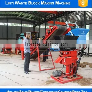 WT1-25 Manual Interlock Block Making Machine Price thumbnail-1