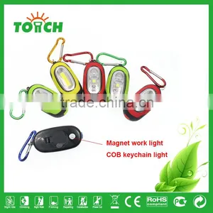 Small Size LED COB Work Light COB Keychain Light Magnet LED Work Light thumbnail-1