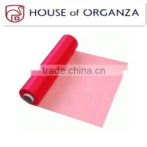 70cm Floral Decoration Sheer Snow Organza Fabric Rolls thumbnail-1