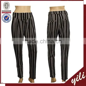 2016 New Style Black White Strip Spring Fashion Ladies Suit Pant DP150131672 thumbnail-1