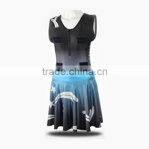 Lawn Tennis Sports Wear Tennis Skirt,Fashion Women Net Dresses,Tennis Cheerleading Uniforms thumbnail-2