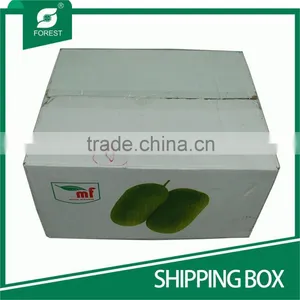 WHITE CORRUGATED SHIPPING BOX FOR MOVING FRESH VEGETABLES thumbnail-2