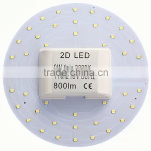 15W AC LED Module Pcb ac Led With 2835 Ceiling LED Perfectly Retrofiting 2D Lamp With Magnet Installation thumbnail-2