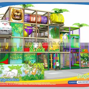 Cheer Amusement Jungle Theming Junior and Toddler Playground With Slider Fun-battle thumbnail-1