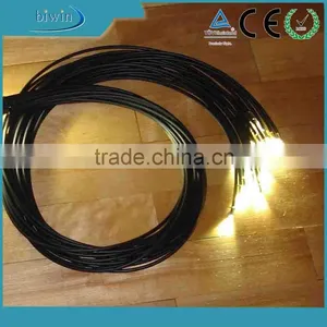 Black PE Jacket End Glow PMMA Fiber Optic Lights thumbnail-1