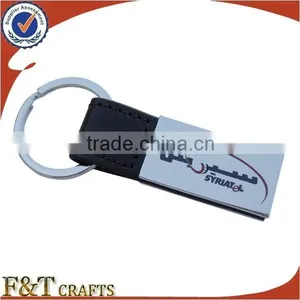 High End New Year Gift Braide Leather Keychain With Metal in Gift Box thumbnail-1