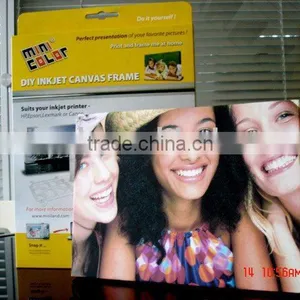 Waterproof Glossy Cotton Canvas (RC Base) DIY Digital Canvas Frame,no Need Software and do it at Home thumbnail-1