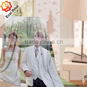 Latest Design Colourful Queen Size Customize Heat Transfer Polar Fleece Blanket thumbnail-1