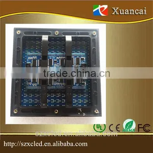P10-16x16RGB (16X16CM) Outdoor Full Color DIP546 Unit Board 4scanning P10 Led Display Module thumbnail-2