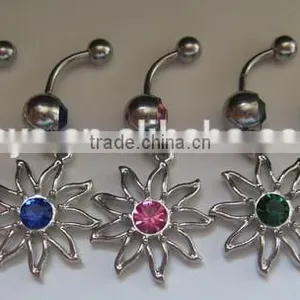 Dangle Belly Ring thumbnail-3