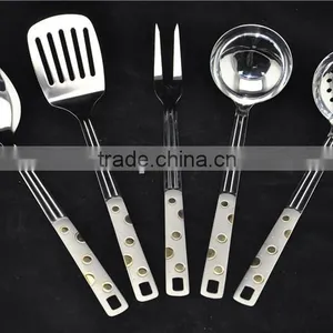 6Pcs Stainless Steel Kitchenware With High Quality/ Nice Kitchenware With Shelf thumbnail-1