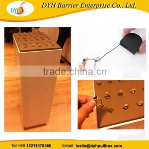 Small Retractable Anti-theft Pull Box for Ring, Plastic Anti-shoplifting Recoilers for Ring thumbnail-1
