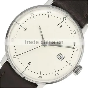 Latest Cheap Oem Design Hot Designer Watch White Leather Strap Watch Quality Choice thumbnail-1