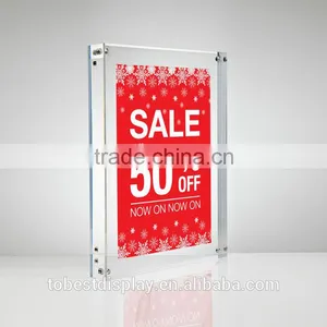 Poster Holders, Plexiglass Poster Holder, Postcard Display Stands thumbnail-3