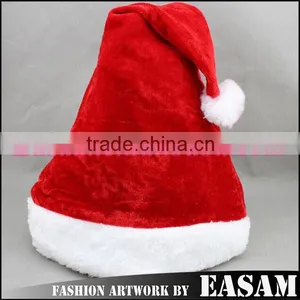 Wholesale Golden Velvet Christmas Hat thumbnail-1