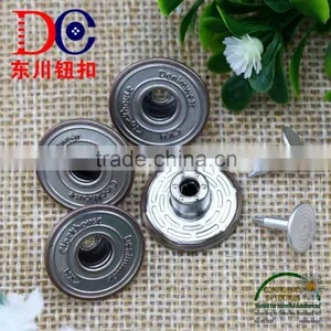 Round Shape Custom Jeans Buttons for Apparel Button Maker thumbnail-1