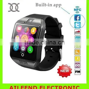 With Touch Screen Camera TF Card Bluetooth Smart Watch Apro for Android and IOS Phone 2016 Q18 SmartWatch thumbnail-1