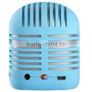 Cool Microphone Design, Wholesale Multi-color MINI Wireless Bluetooth Speaker for MP3/ipad/iphone, thumbnail-5