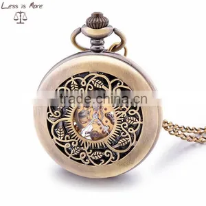 No Battary Mechanical Pocket Watch thumbnail-1