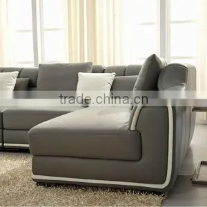 African Style Home Indoor Furniture Green Leather Sofa thumbnail-5